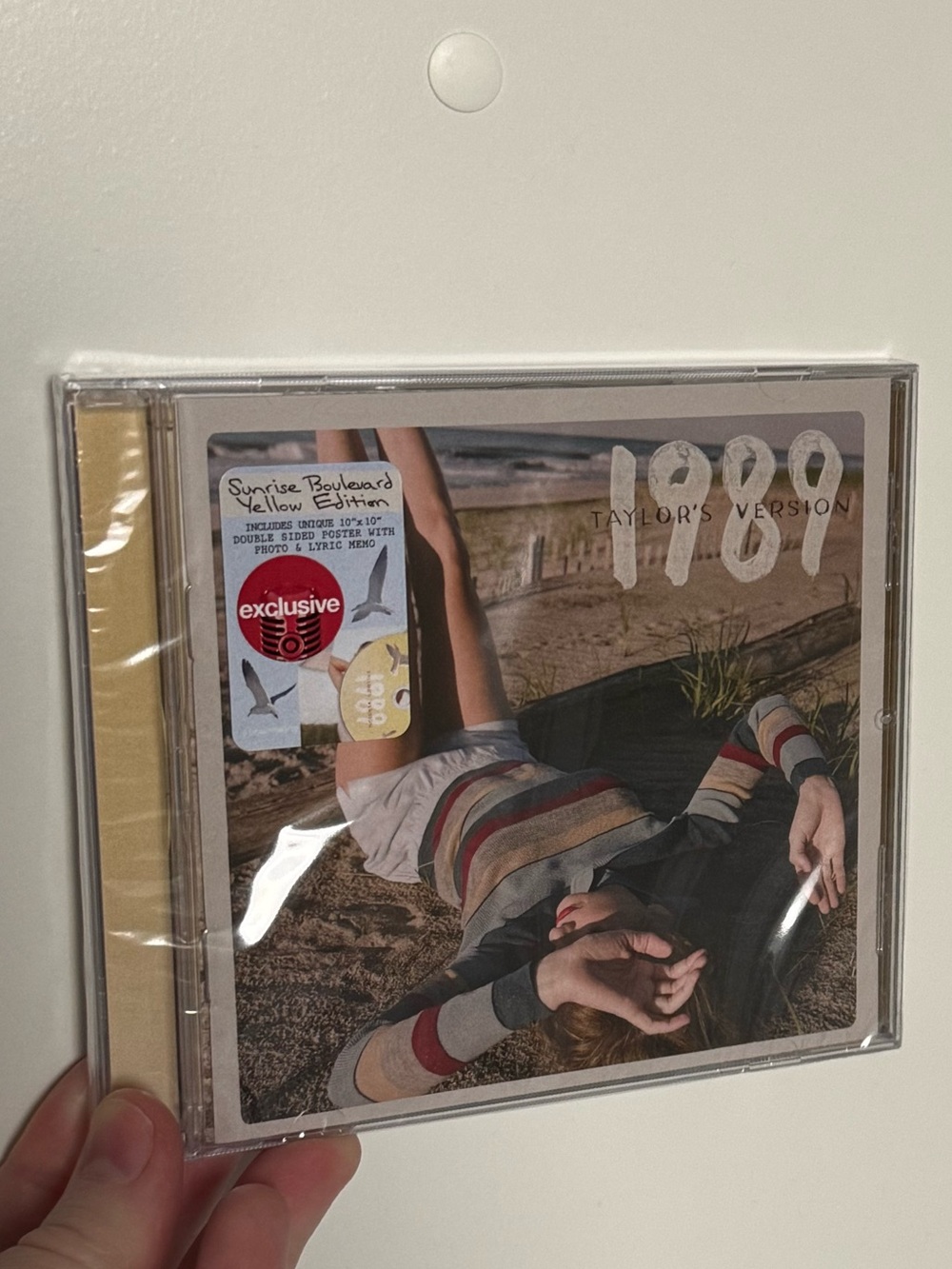 1989 Taylor’s Version Sunshine Boulevard CD with exclusive poster